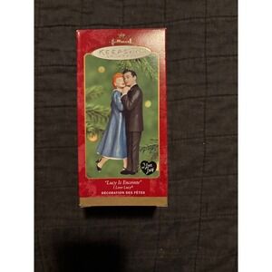 2000 Hallmark Keepsake Ornament Lucy Is EnceinteI Love Lucy Christmas Tree Decor